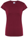 Goedkope Dames T-shirt JHK Regular Comfort Burgundy